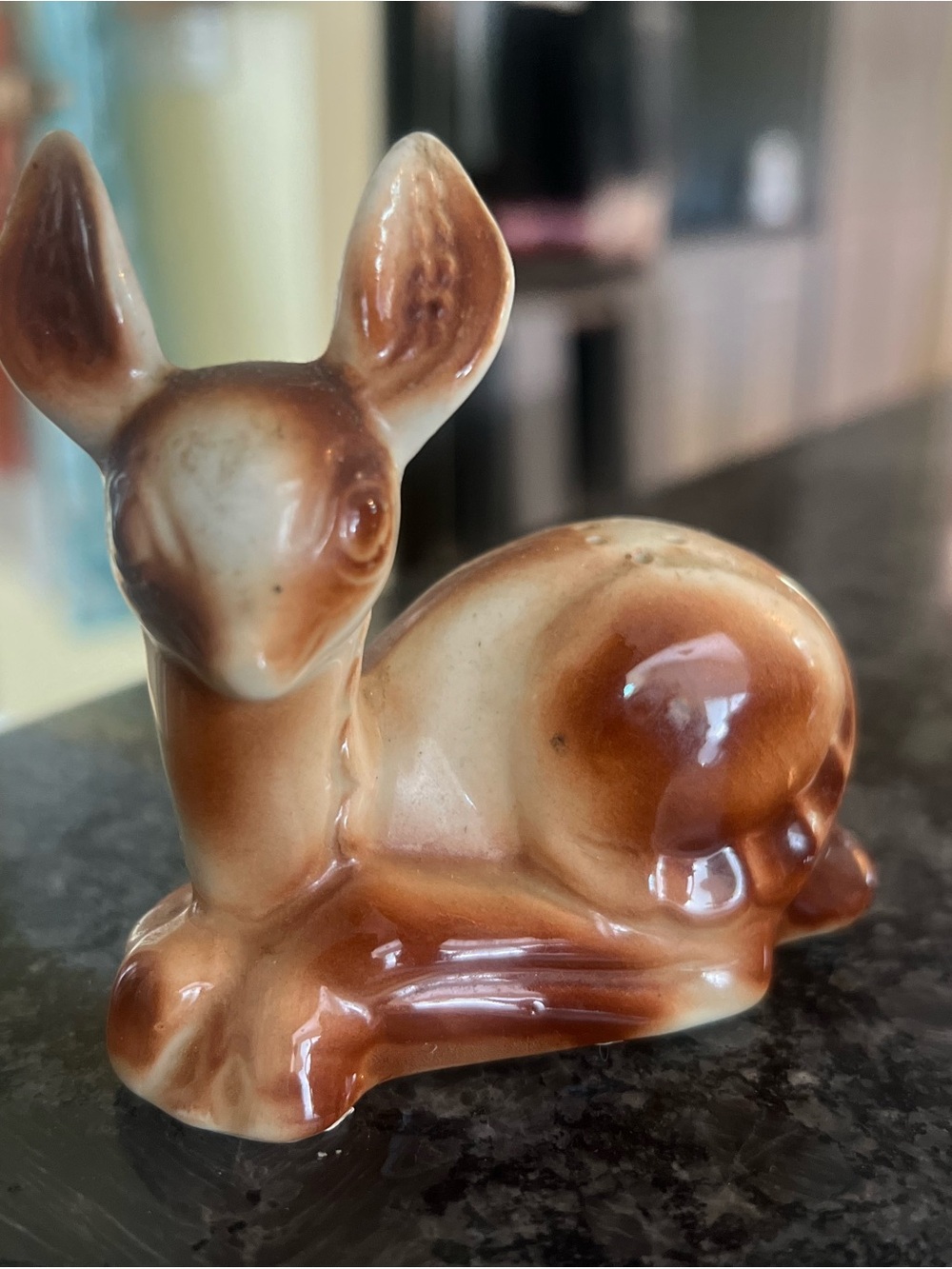 Vintage Sitting Deer Salt & Pepper Shaker